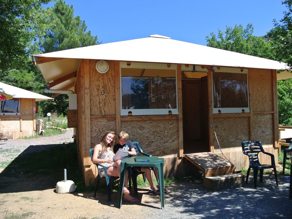 Camping Les Cabanes de Cornillon - Ceven'Aventure - Camping Ardèche