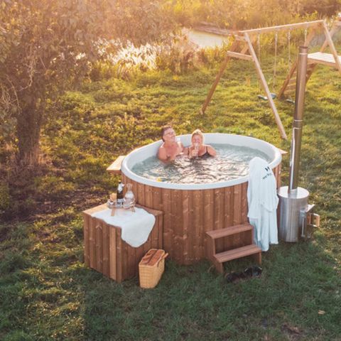 LODGE 6 Personen - Lodge Natur + Whirlpool