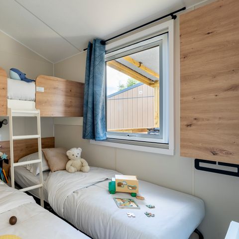 Mobilheim 4 Personen - PREMIUM 2 Schlafzimmer