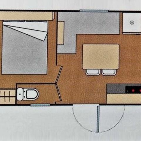 Mobilheim 5 Personen - Classique