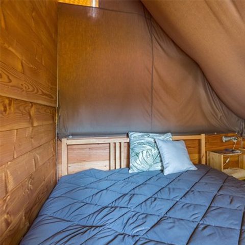 SafariZelt 4 Personen - Eco Lodge Zelt | 2 Schlafz. | 3/4 Pers. | Ohne Bad