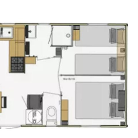 Mobilheim 8 Personen - QUATRO PREMIUM JACUZZI