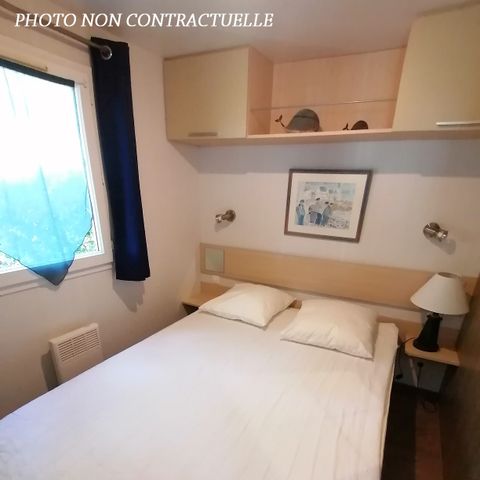 Mobilheim 4 Personen - Océane CONFORT -2 Schlafzimmer 27m²- *Klima, Terrasse, TV*.