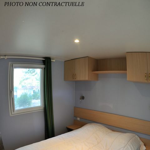 Mobilheim 4 Personen - Florès CONFORT -2 Schlafzimmer 30m²- *Klima, Terrasse, TV*.