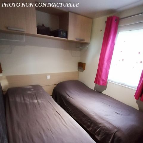 Mobilheim 6 Personen - Madison PREMIUM -2 Schlafzimmer 40m²- *Klima, Terrasse, TV*.