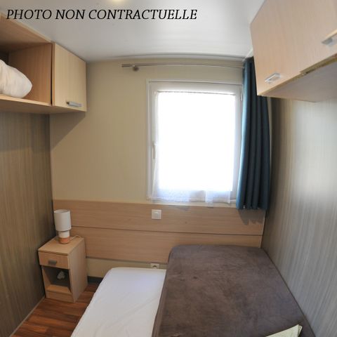 Mobilheim 6 Personen - Charleston PREMIUM -2 Schlafzimmer 40m²- *Klima, Terrasse, TV*.