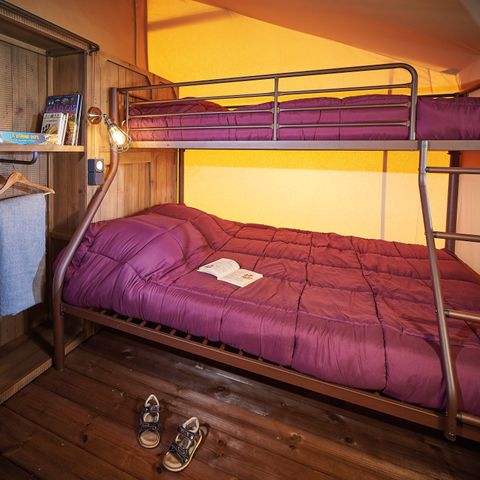 SafariZelt 4 Personen - Lodge Pinède 2 Zimmer