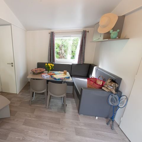 Mobilheim 4 Personen - Komfort Cocoon 28m² - 2 Zimmer + Überdachte Terrasse