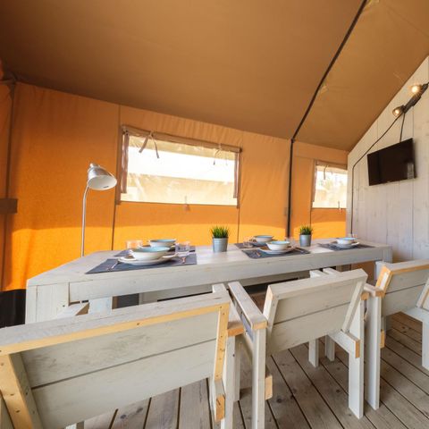 Zelt 5 Personen - Grand Safari Glamping, 2 Schlafzimmer