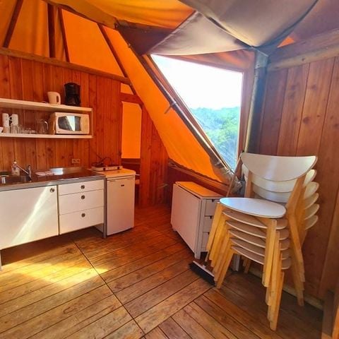 AUßERGEWÖHNLICHE UNTERKUNFT 7 Personen - Tipi Lodge 6/7 Pers.