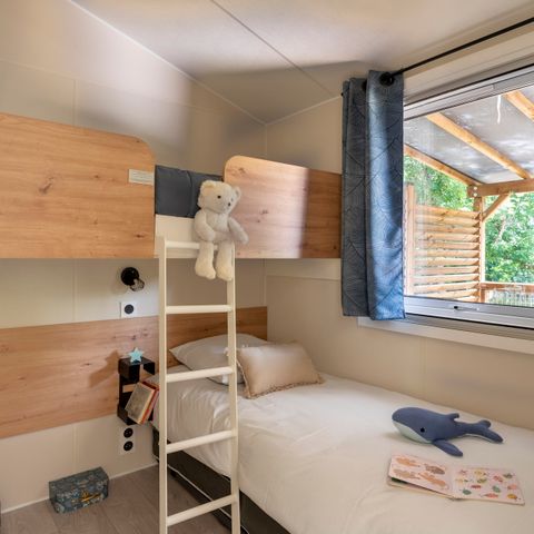 Mobilheim 4 Personen - PREMIUM 2 Schlafzimmer - PMR