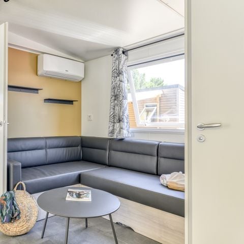 Mobilheim 4 Personen - Mobilheim | Premium Azure | 2 Zi. | 4 Pers. | Nicht überdachte Hochterrasse | Klima.