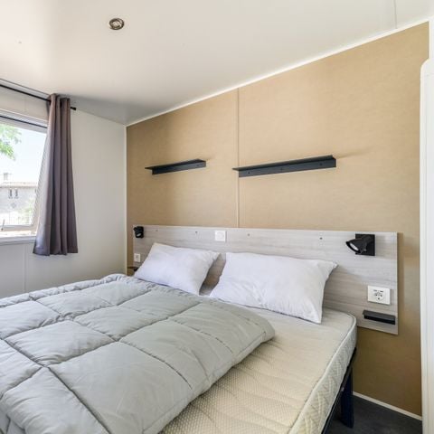 Mobilheim 4 Personen - Mobilheim | Premium Azure | 2 Zi. | 4 Pers. | Nicht überdachte Hochterrasse | Klima.