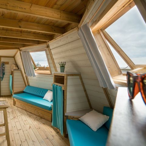 AUßERGEWÖHNLICHE UNTERKUNFT 5 Personen - LODGE Magic Tipi 5p 1ch