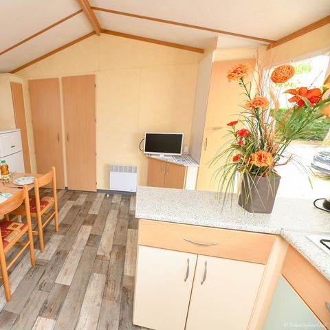 Mobilheim 6 Personen - 2 ch 4/6 pl Halboffene Terrasse