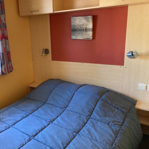 Mobilheim 3 Personen - STANDARD ECO 1 Zimmer 16m² überdachte Terrasse