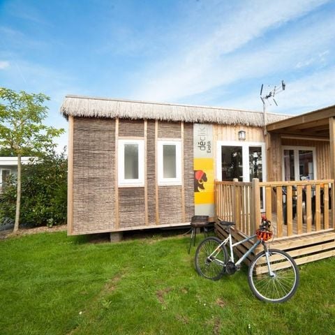 Mobilheim 6 Personen - EXOTIC 30m² - 2 Zimmer TV + Klimaanlage