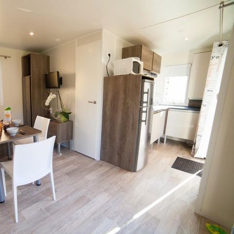 Mobilheim 6 Personen - EXOTIC 30m² - 2 Zimmer TV + Klimaanlage