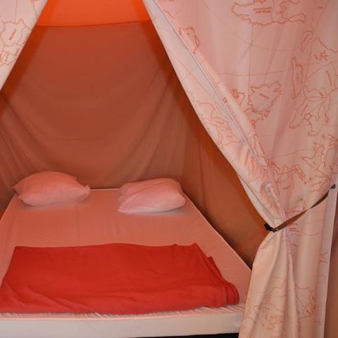 SafariZelt 6 Personen - Lodge Canada Comfort 35m² ohne Sanitäranlagen