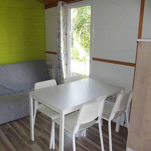 Chalet 5 Personen - Confort (30m²) mit überdachter Terrasse, 2 Zimmer