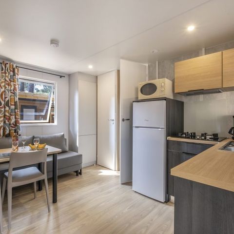 Mobilheim 4 Personen - mit Klimaanlage - 23m² - 2 Zimmer M