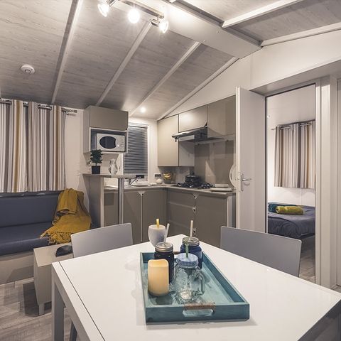 Mobilheim 6 Personen - Mobil Home 3Zi 6Pl Halboffene Terrasse Clim