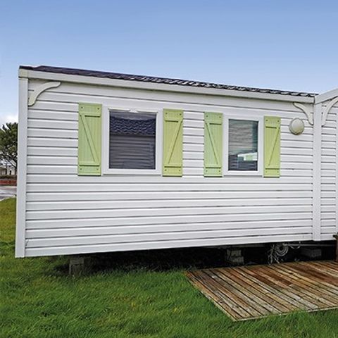 Mobilheim 6 Personen - Classic XL | 2 Zi. | 4/6 Pers. | Einfache Terrasse | Klima.