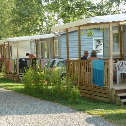 Mobilheim 6 Personen - 3 Schlafzimmer, 32m² + Klimaanlage