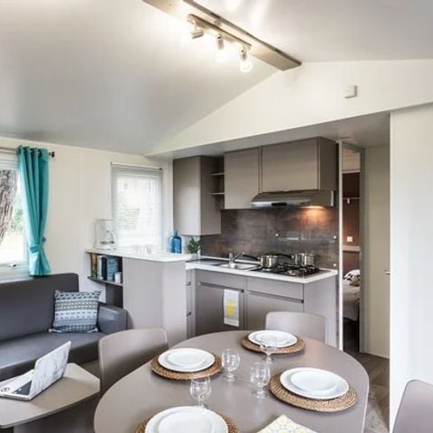 Mobilheim 6 Personen - Mobilheim | Classic | 2 Zi. | 4/6 Pers. | Nicht überdachte Hochterrasse