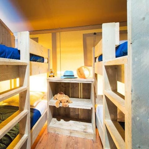 SafariZelt 8 Personen - ECOLUXE - 3 Schlafzimmer