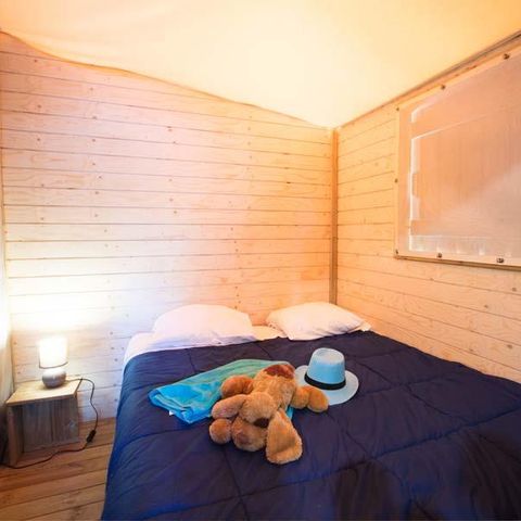 SafariZelt 5 Personen - CABANE auf Stelzen