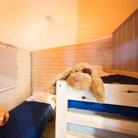 SafariZelt 5 Personen - CABANE auf Stelzen