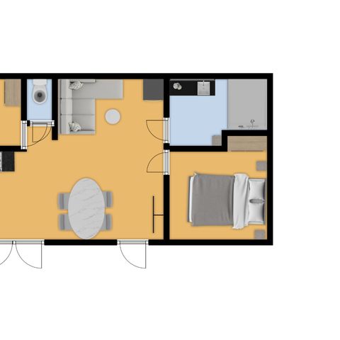 Mobilheim 4 Personen - Vautour