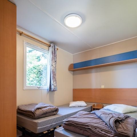 Mobilheim 6 Personen - AZUR - 2 Schlafzimmer mit TV