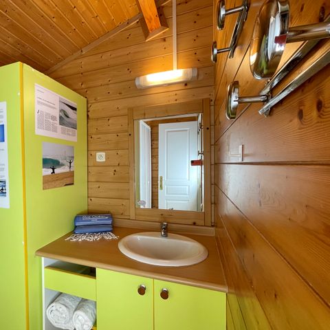 Chalet 5 Personen - Chalet Anglet 4/5p - 2 Schlafzimmer - TV - Klimaanlage