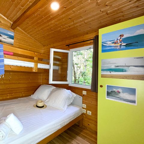 Chalet 5 Personen - Chalet Anglet 4/5p - 2 Schlafzimmer - TV - Klimaanlage