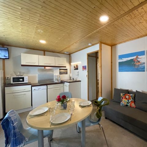 Chalet 5 Personen - Chalet Bondi Beach 4/5p - 2 Schlafzimmer - TV - Klimaanlage