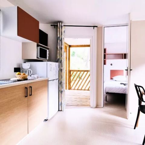 Mobilheim 5 Personen -  Premium 3 Zimmer 4 Personen + 1 Kind -6 Jahre Klimatisiert