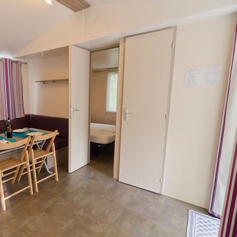 Mobilheim 5 Personen - PREMIUM, 2 Schlafzimmer