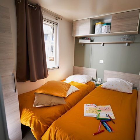 Mobilheim 6 Personen - 2 Schlafzimmer - 6 Personen