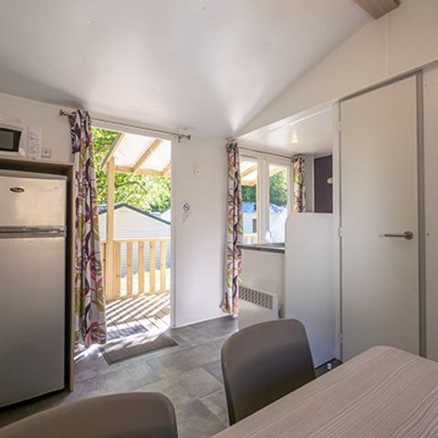 Mobilheim 4 Personen - Comfort | 2 Zi. | 4 Pers. | Erhöhte Terrasse