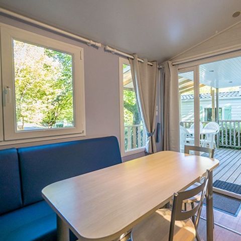 Mobilheim 4 Personen - Classic | 2 Zi. | 4 Pers. | Einfache Terrasse