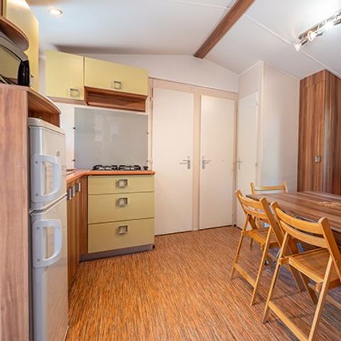 Mobilheim 6 Personen - Classic | 3 Schlafz. | 6 Pers. | Erhöhte Terrasse