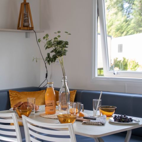 Mobilheim 4 Personen - Confort - 29m² - 2 Zimmer - halbüberdachte Terrasse