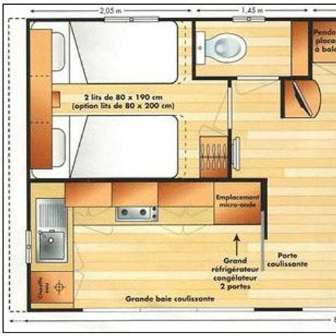 Mobilheim 6 Personen - LUXUS Seeblick