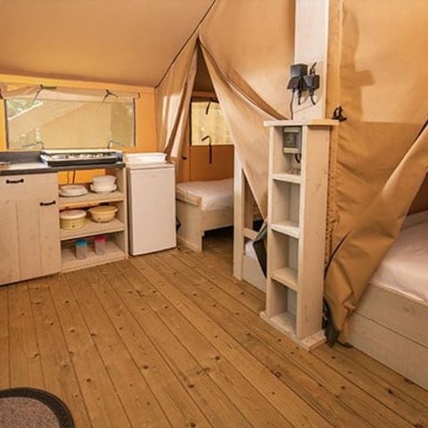 Zelt 5 Personen - Eco Lodge Zelt | 2 Schlafz. | 4/5 Pers. | Ohne Bad