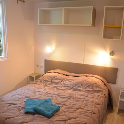 Mobilheim 4 Personen - Komfort + 2 Zimmer 25m2