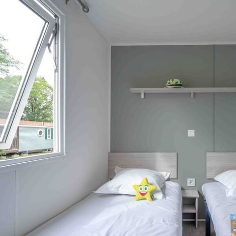 Mobilheim 4 Personen - Mobilheim Ciela Privilège - 2 Schlafzimmer - 2 Bäder - Grill