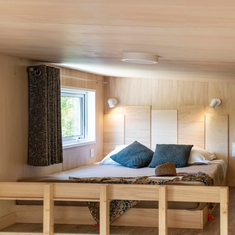 AUßERGEWÖHNLICHE UNTERKUNFT 4 Personen - Tiny house PREMIUM- 2 Schlafzimmer