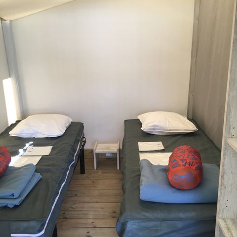 Bungalowzelt 4 Personen - ECOLODGE ohne Sanitäranlagen